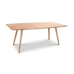 Addison Boat Top Extension Dining Table -HomeNest Store Addison Boat Top Extension Table 36x42 Natural Maple