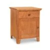 American Country 1-Drawer Nightstand With Door -HomeNest Store American Country 1 Drawer 1 Door Nightstand