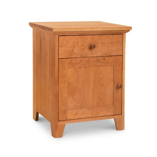 American Country 1-Drawer Nightstand With Door