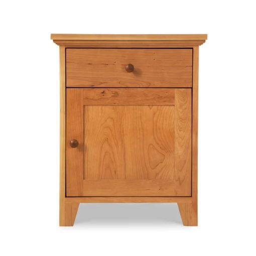American Country 1-Drawer Nightstand With Door - Image 7