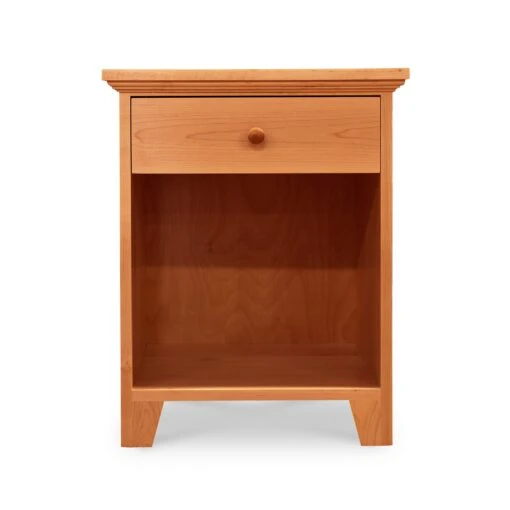 American Country 1-Drawer Enclosed Shelf Nightstand - Image 2