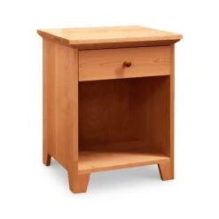 American Country 1-Drawer Enclosed Shelf Nightstand