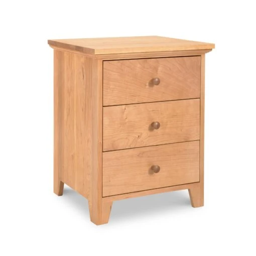 American Country 3-Drawer Nightstand - Image 5