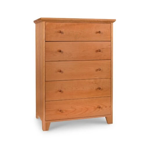 American Country 5-Drawer Chest - Image 7