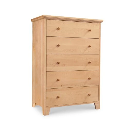 American Country 5-Drawer Chest - Image 8