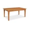 American Craftsman Solid Top Dining Table -HomeNest Store American Craftsman Solid Top Table