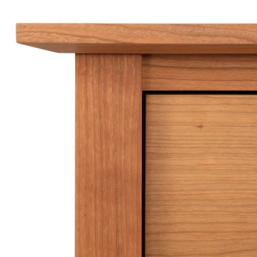 American Shaker 1-Drawer Enclosed Shelf Nightstand - Image 5