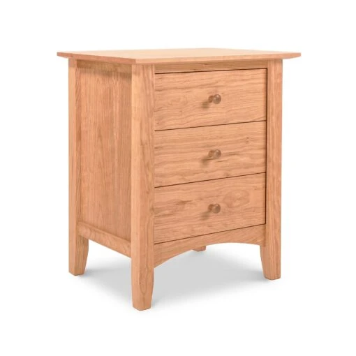 American Shaker 3-Drawer Nightstand - Image 6