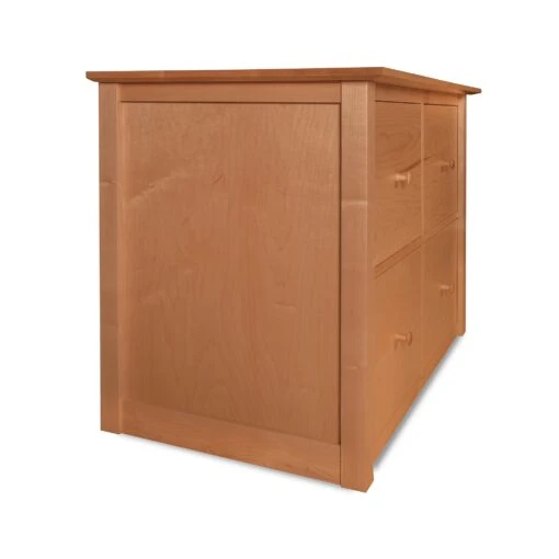 American Shaker 4-Drawer File Credenza - Image 3