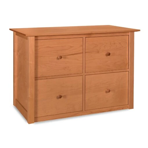 American Shaker 4-Drawer File Credenza - Image 5