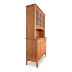 American Shaker 50" China Cabinet -HomeNest Store American Shaker 51 Inch China Cabinet 2