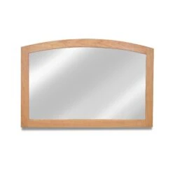 American Shaker Arched Mirror -HomeNest Store American Shaker Arched Mirror Natural Maple