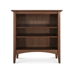 American Shaker Bookcase -HomeNest Store American Shaker Bookcase 39 Inch Natural Walnut