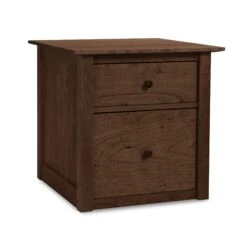 American Shaker File Cabinet -HomeNest Store American Shaker File Cabinet 1 File 1 Storage Natural Walnut
