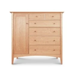 American Shaker Gent's Chest -HomeNest Store American Shaker Gents Chest Natural Maple
