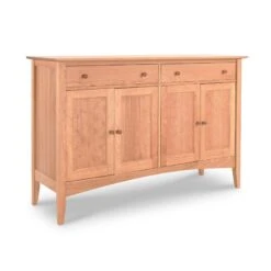 American Shaker Large Sideboard -HomeNest Store American Shaker Large Sideboard 63 Inch Natural Maple e8988380 e1f1 4f03 b23d e8688373cc82