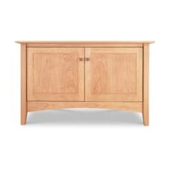 American Shaker 48" TV Stand -HomeNest Store American Shaker Small TV Stand 48 Inch Natural Maple