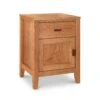 Andover Modern 1-Drawer Nightstand With Door -HomeNest Store Andover Modern 1 Door 1 Drawer Nightstand
