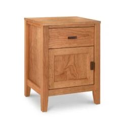 Andover Modern 1-Drawer Nightstand With Door