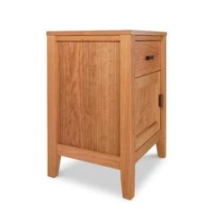 Andover Modern 1-Drawer Nightstand With Door -HomeNest Store Andover Modern 1 Door 1 Drawer Nightstand 2