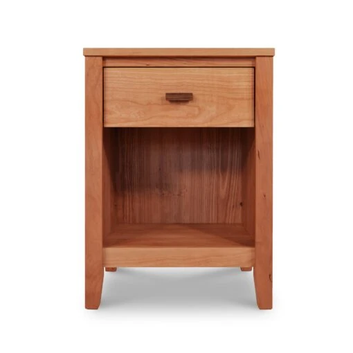 Andover Modern 1-Drawer Enclosed Shelf Nightstand - Image 2