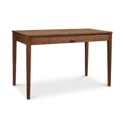 Andover Modern Writing Desk -HomeNest Store Andover Modern Writing Desk 24x48 Natural Walnut