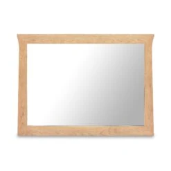 Andrews Dresser Mirror -HomeNest Store Andrews Mirror Natural Maple
