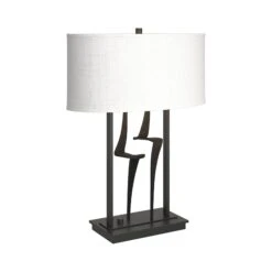 Antasia #1 Table Lamp -HomeNest Store Antasia 1 Table Lamp Black Natural Anna