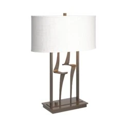 Antasia #1 Table Lamp -HomeNest Store Antasia 1 Table Lamp Bronze Natural Anna
