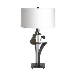 Antasia #2 Table Lamp -HomeNest Store Antasia 2 Table Lamp Black Natural Anna