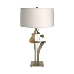 Antasia #2 Table Lamp -HomeNest Store Antasia 2 Table Lamp Soft Gold Flax