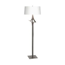 Antasia Floor Lamp -HomeNest Store Antasia Floor Lamp Dark Smoke Natural Anna