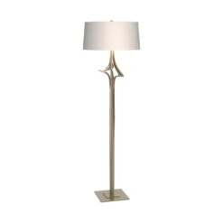 Antasia Floor Lamp -HomeNest Store Antasia Floor Lamp Soft Gold Flax