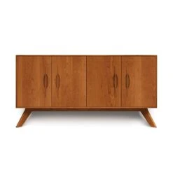 Audrey 4-Door Buffet -HomeNest Store Audrey Cherry 4 Door Buffet Autumn Cherry