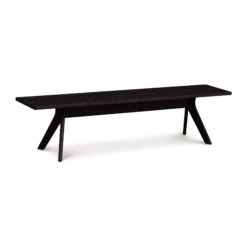Audrey Dining Bench -HomeNest Store Audrey Cherry Bench 72 Inch Smoke Cherry