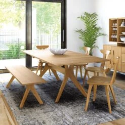 Estelle Chair -HomeNest Store Audrey Cherry Extension Dining Table Life 1 39276f6a e1bd 4a51 8dbf b8402187a692