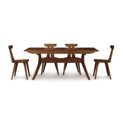 Audrey Extension Dining Table -HomeNest Store Audrey Cherry Extension Dining Table Saddle Cherry