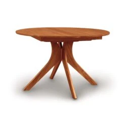 Audrey Round Extension Dining Table -HomeNest Store Audrey Cherry Round Extension Table Autumn Cherry 9014274d 3eb1 484d 8182 a305d0e66e24