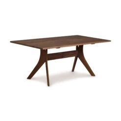 Audrey Solid Top Dining Table -HomeNest Store Audrey Walnut Solid Top Dining Table 40x72 cf6ee855 d128 4607 b108 a031ebcae893