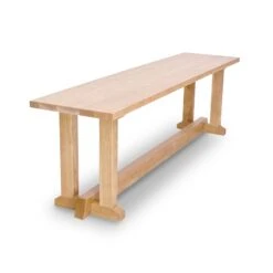 Boston Trestle Bench -HomeNest Store Boston Trestle Bench 60 Inch Natural Maple
