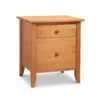 Bow Front 1-Drawer Nightstand With Door -HomeNest Store Bow Front 1 Drawer 1 Door Nightstand