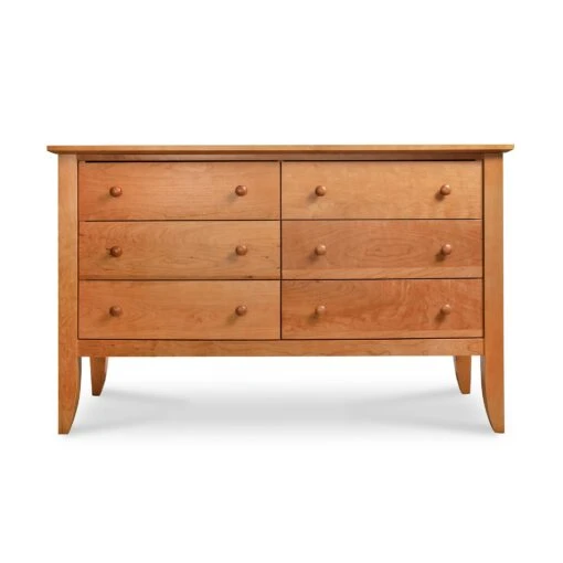 Bow Front 6-Drawer Dresser - Image 2