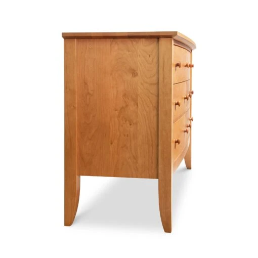 Bow Front 6-Drawer Dresser - Image 3