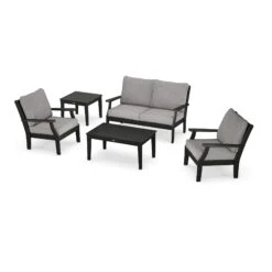 POLYWOOD Braxton 5-Piece Deep Seating Set