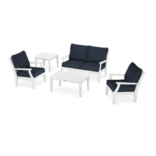 POLYWOOD Braxton 5-Piece Deep Seating Set - Image 3