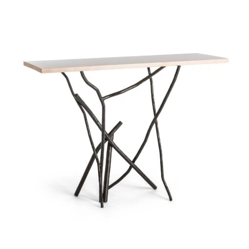 Brindille Wood Top Console Table
