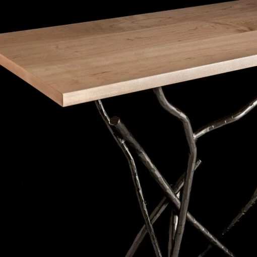 Brindille Wood Top Console Table - Image 4