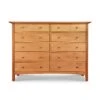 Burlington Shaker 10-Drawer Dresser -HomeNest Store Burlington 10 Drawer Dresser