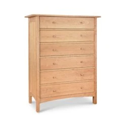 Burlington Shaker 6-Drawer Chest -HomeNest Store Burlington Shaker 6 Drawer Chest Natural Maple