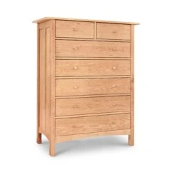 Burlington Shaker 7-Drawer Chest -HomeNest Store Burlington Shaker 7 Drawer Chest Natural Maple